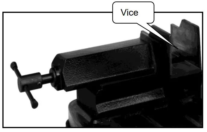 KLUTCH 101670 Metal Cutting Band Saw - securely