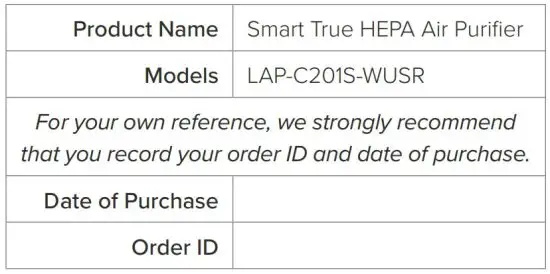 FIG 23 WARRANTY INFORMATION