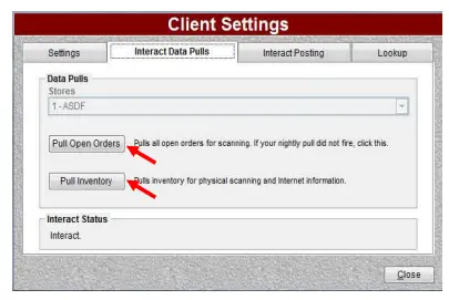 Nightly orders did not pull