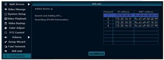 JouSecu NVR Wireless Security Camera System - Add ip