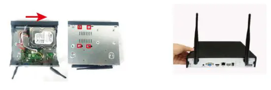 JouSecu NVR Wireless Security Camera System - Hd install 3