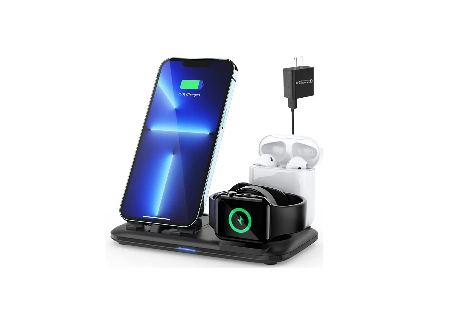 Olebr X-23bl 3-in-1 Charging Station Instruction Manual Olebr X-23bl 3-in-1 Charging Station Instruction Manual