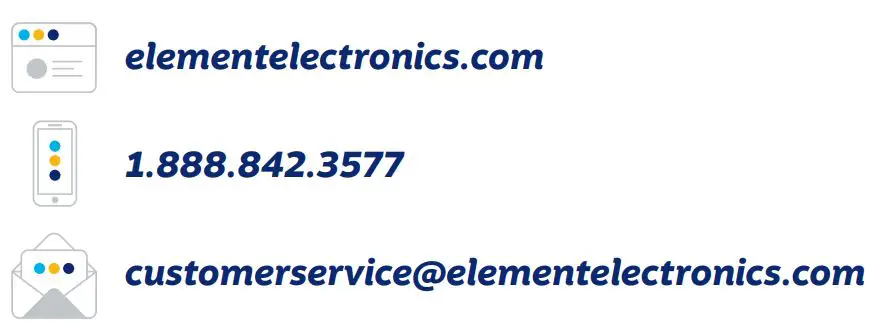 ELEMENT E4AA65R 65 Inch UHD 4K Roku TV User Guide - Contact us