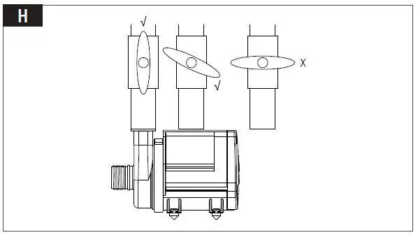 SICCE 5.5 LPH Advanced Aquarium Return Pump FIG8
