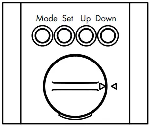 Time mode/12 or 24hour clock