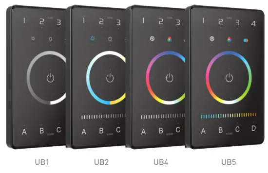 LTECH UB1 Intelligent Touch Panel Bluetooth  DMX Programmable
