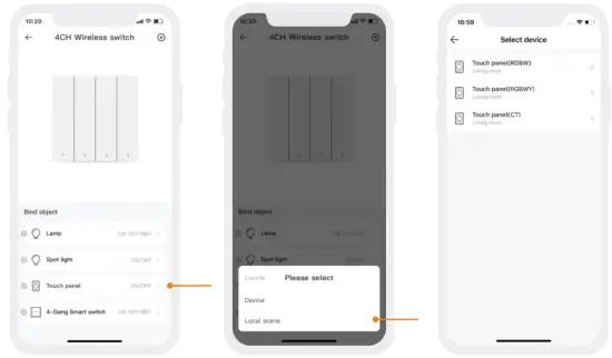 LTECH UB1 Intelligent Touch Panel Bluetooth  DMX Programmable - bluetooth