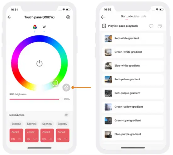 LTECH UB1 Intelligent Touch Panel Bluetooth  DMX Programmable - customers