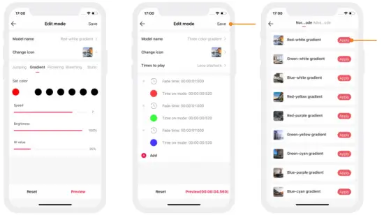 LTECH UB1 Intelligent Touch Panel Bluetooth  DMX Programmable - editing