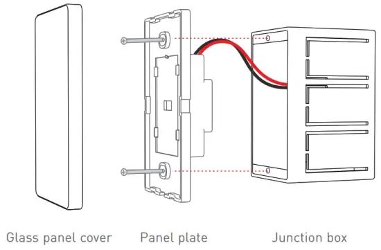 LTECH UB1 Intelligent Touch Panel Bluetooth  DMX Programmable - panel