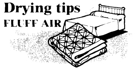 Whirlpool LE7800XM Automatic Dryer User - Drying Tips fluff AIR