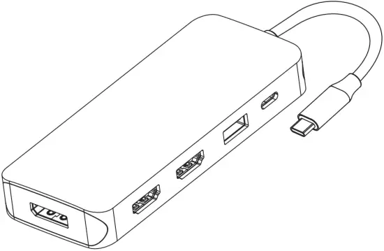 Baseus 0304 USB-C Multi-Functional Hub