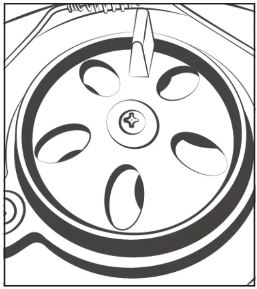 FLAME BOSS FB400K 400 Kamado Smoker Controller Kit - TOP VENT ALMOST CLOSED