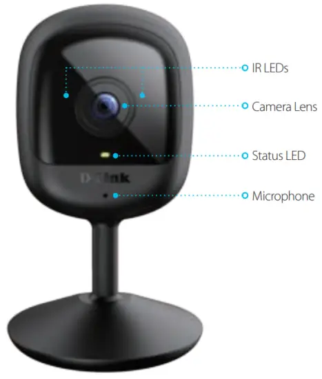 D Link DCS 6100LH Compact Full HD Wi Fi Camera - Hardware Overview