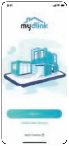 D Link DCS 6100LH Compact Full HD Wi Fi Camera - sign in to your