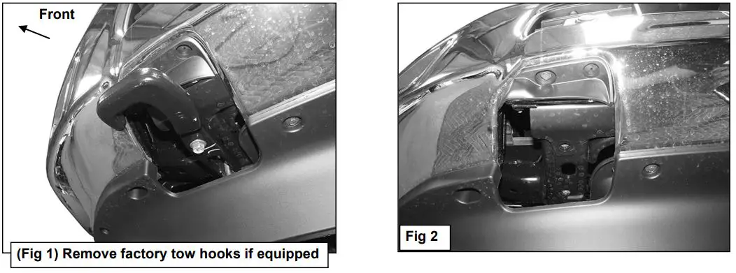 STEELCRAFT HD Car Grille Guards Instruction Manual - Fig 1,2