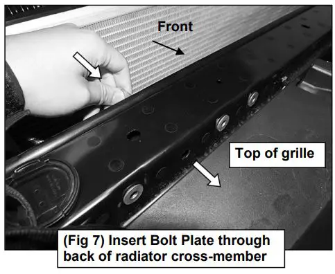 STEELCRAFT HD Car Grille Guards Instruction Manual - Fig 7