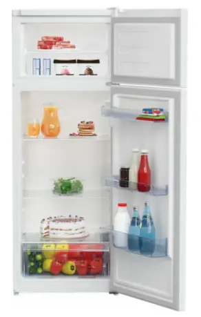 beko RDSA240K35WN 223L Two-Door Fridge-