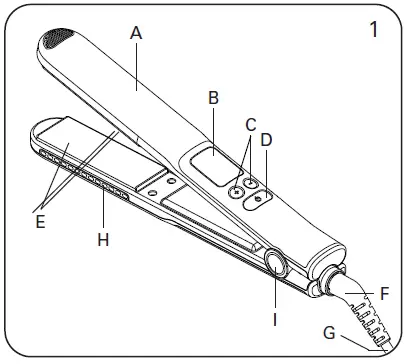 Rowenta Attitude-CF7150N4-Hair-Straightener-fig-1