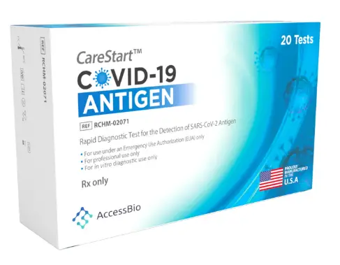 CareStart -RCHM-02071 -Covid-19- Antigen -PRODUCT