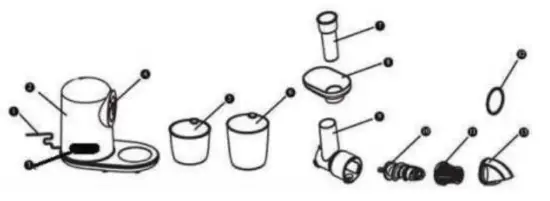 GLEN SA 4017 Cold Press Slow Juicer 150W - Fig 1