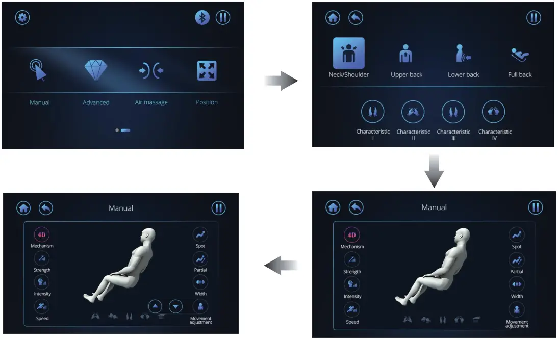 Osaki EC 806R Massage Chair - Fig 12