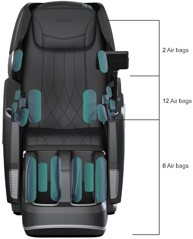 Osaki EC 806R Massage Chair - Fig 2