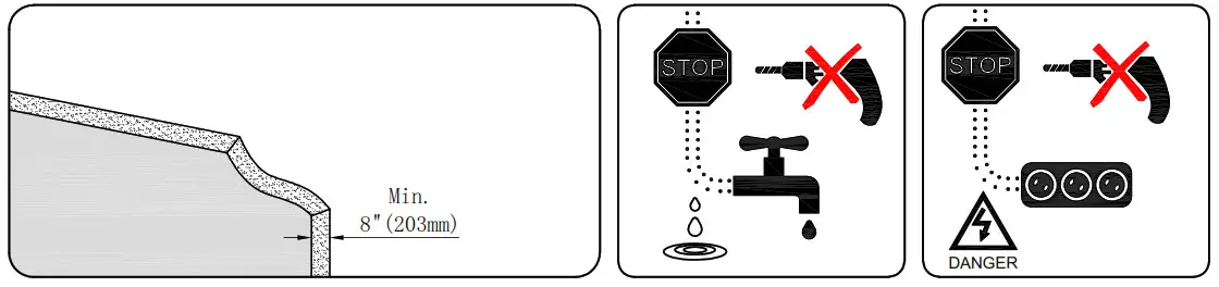 Mounting Dream Full Motion TV Solid Concrete Installation 1