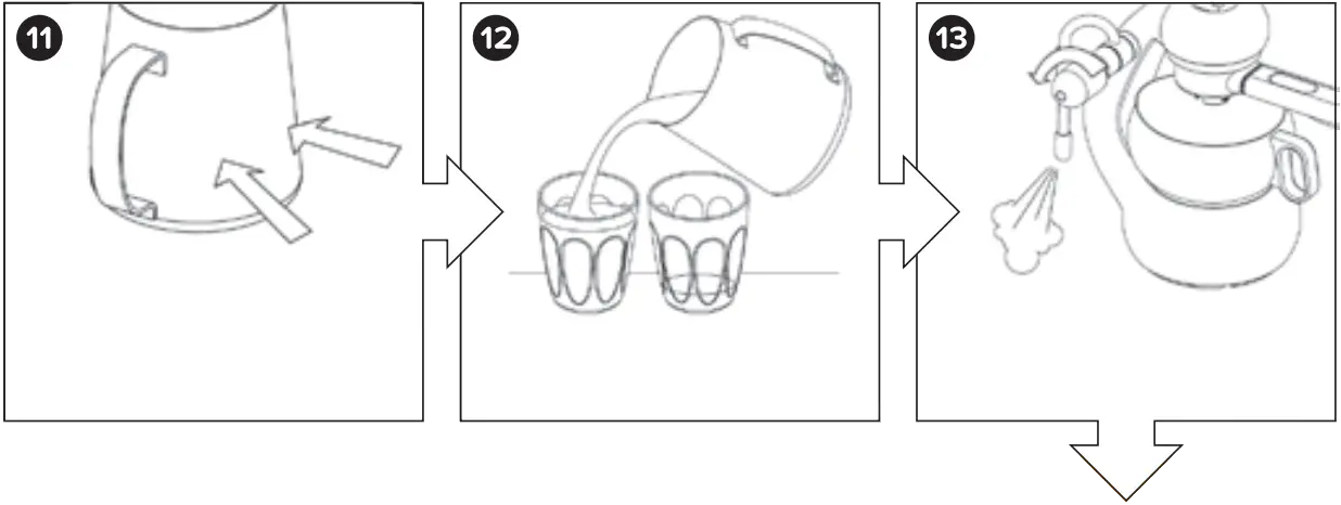 THE LITTLE GUY KAF10419 Espresso System 8