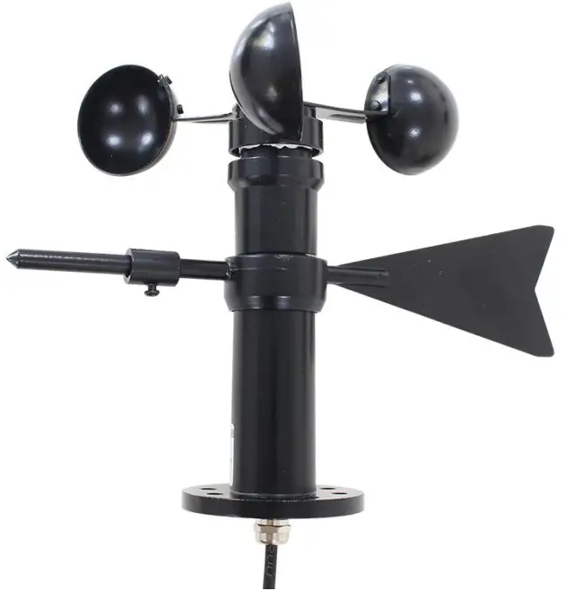 SONBUS KM53M88 4-20MA Outdoor Aluminum Wind Speed and Direction Integrated Sensor