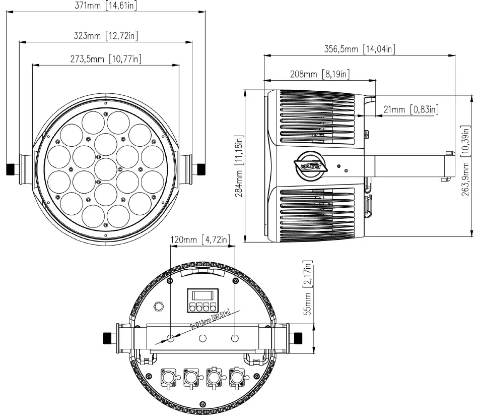 ELATION 19IP SEVEN PAR Lighting fig 9