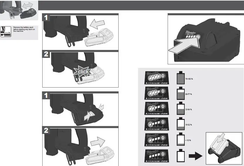 milwaukee M18 FN18GS Cordless nailer Tool FIG 2