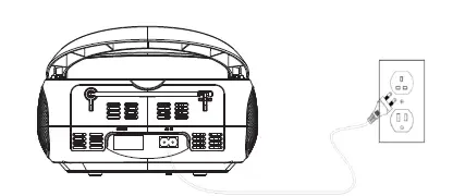 LONPOO-Portable-CD-Player-Kids-Gift-Boombox-Classic-Stereo-Sound-System-Outdoor-Speaker-fig-1