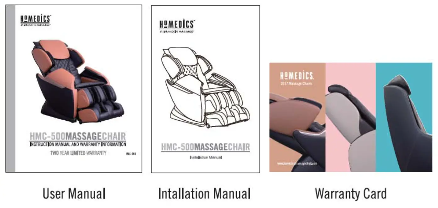 HoMEDiCS HMC-500 Massage Chair - fig 6