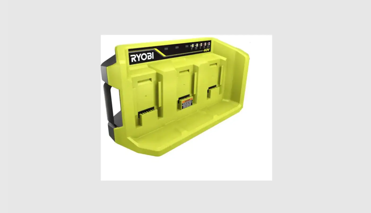 Ryobi Op407 40v Lithium-ion 3-port Quick Charger User Manual