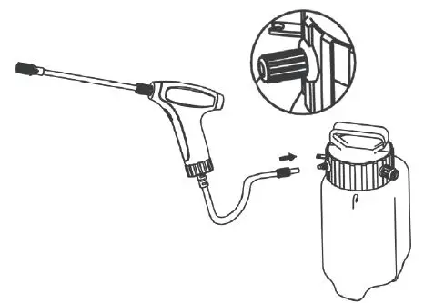 VONROC PS504DC 5L-4V Pressure Sprayer 7