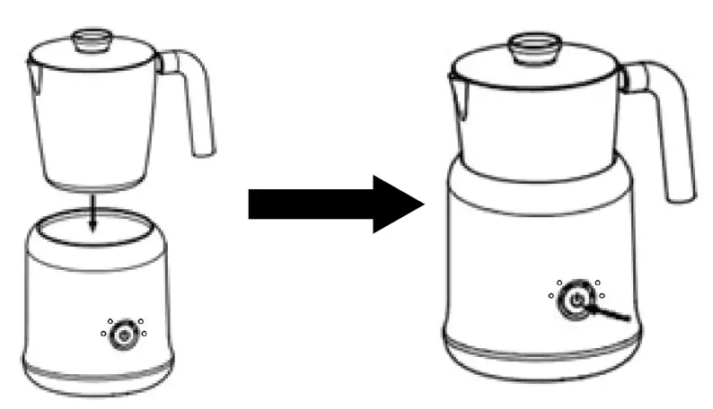 kogan KAMFRWARBKA Milk Frother and Warmer 4