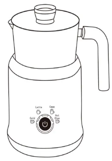 kogan KAMFRWARBKA Milk Frother and Warmer