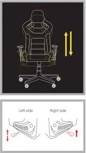 Seat height adjustment