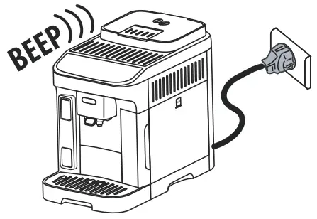 Delonghi BEAN TO CUP ESPRESSO AND CAPPUCCINO MACHINE - fig53