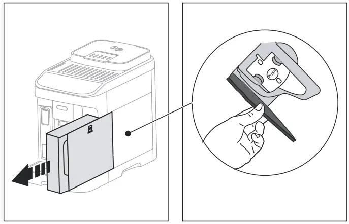 Delonghi BEAN TO CUP ESPRESSO AND CAPPUCCINO MACHINE - fig64