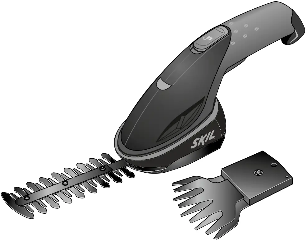 SKIL 0755 Cordless Shrub Grass Shear