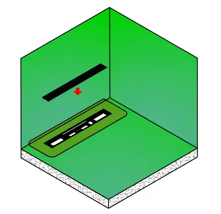profilpas PP Drain Aqua Shower drain base with direct drainage - figure 22