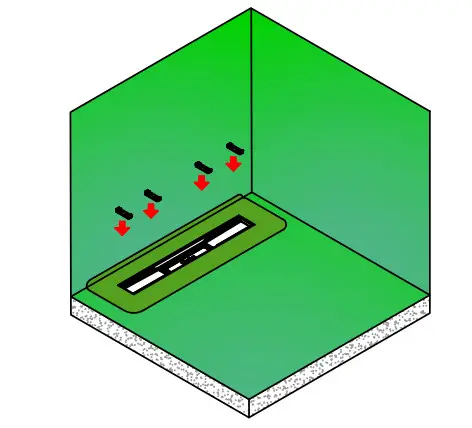 profilpas PP Drain Aqua Shower drain base with direct drainage - figure 7