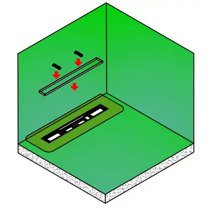 profilpas PP Drain Aqua Shower drain base with direct drainage - figure 8