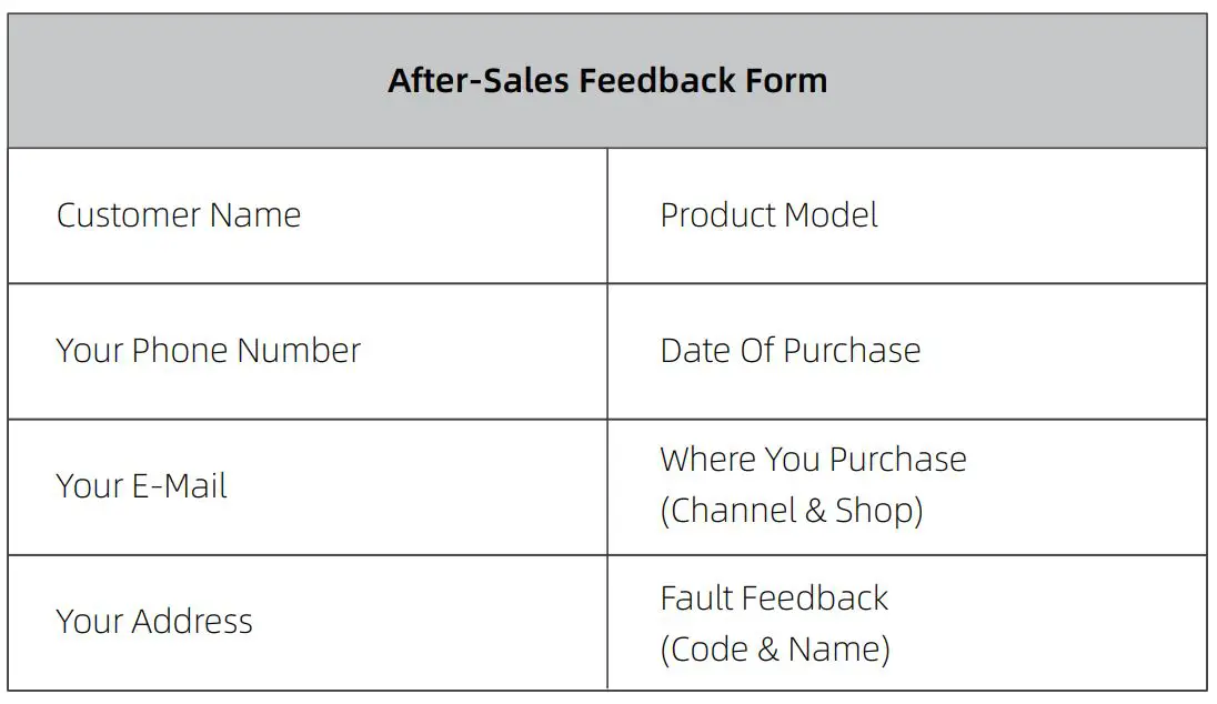 PET MARVEL New-Fresh Air Purifier - Warranty Card