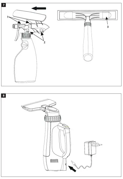 MENUETT 006139 window cleaner 2 in 1 - Figure 1
