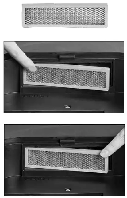 Cleaning the Mesh Filter 