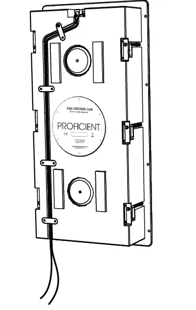 PROFICIENT PAS-HRSIW8-CAB High Resolution Series In Wall Subwoofer fig 10