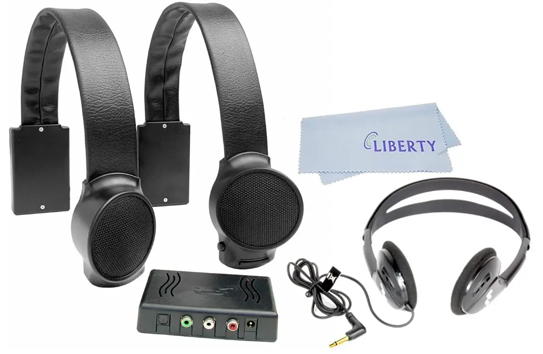 Audio-Fox-Wireless-TV-Speakers-Value-Bundle-with-Stereo-Headphones